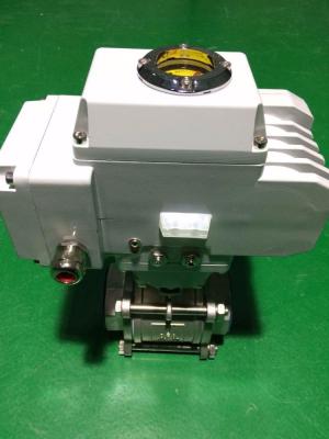 válvula de bola elétrica da água do atuador ss316