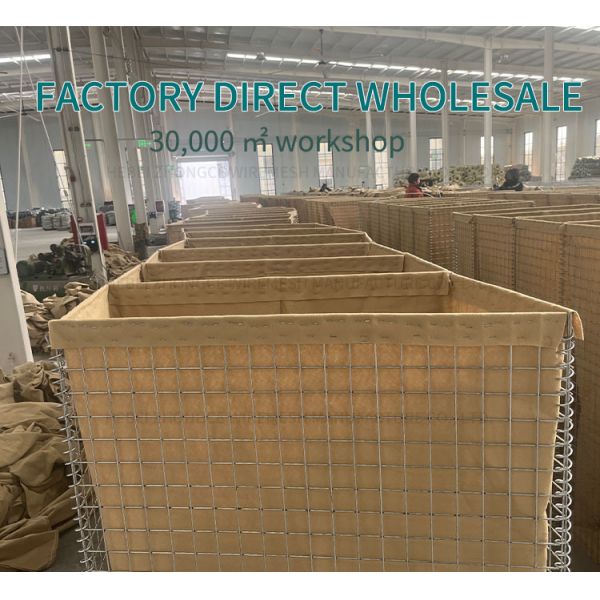 China Factory Bastion Gabions Barrier Wall/Defensive Barrier Heavy Duty Blast And Ballistic Protection Welded Bastion Barrier heesco Defensive Barrier