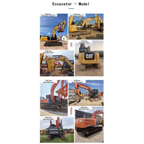 36-тонный экскаватор Cat 336D2 Вторая рука Использованный гидравлический экскаватор