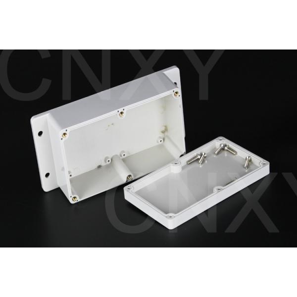 Water Resistant Flanged Plastic Box PC -45 To 130 ℃ Temperature CE Standard