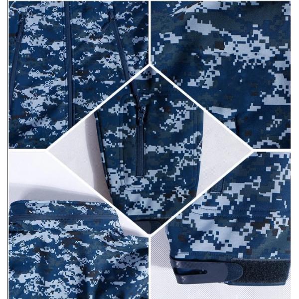 Polyester Lining Navy Blue Military Uniform 220gsm-230gsm M-XXXL