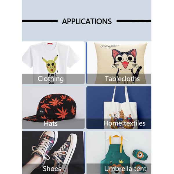 30cm 33cm 60cm Ink Transfer DTF PET Film 130C Transfer Temperature for dtf printer