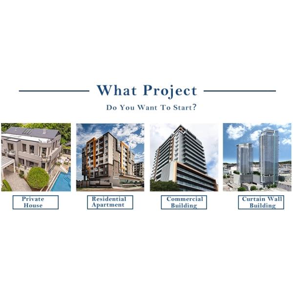 Европейским порошок стиля застекленный двойником покрыл двери алюминия сползая стеклянные для коммерчески проекта