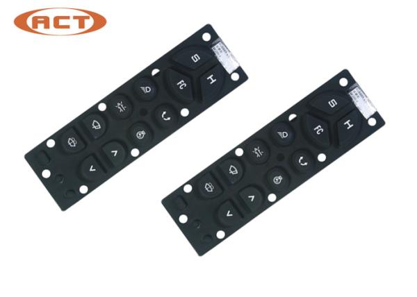 Stainless Steel Excavator Display Liquid Crystal Parts KEY-PRESS SK200-3 KLB-B3015