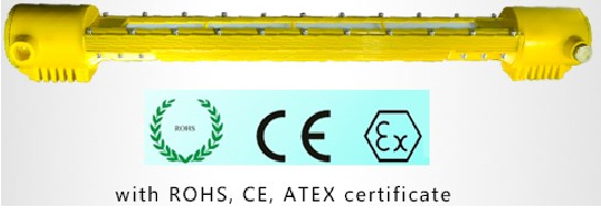 Масло алюминиевого сплава DL618 СИД сертификата ATEX взрывозащищенное светлое хранило освещать
