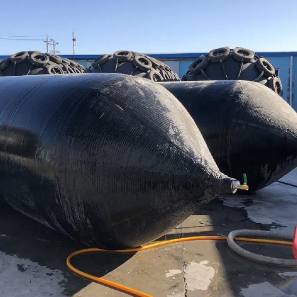 Marine Rubber Airbag 0.8-3 M Diameter for Ship Launching
