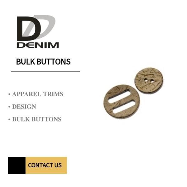 Естественная большая часть кокоса застегивает 16Л 2/4 отверстия