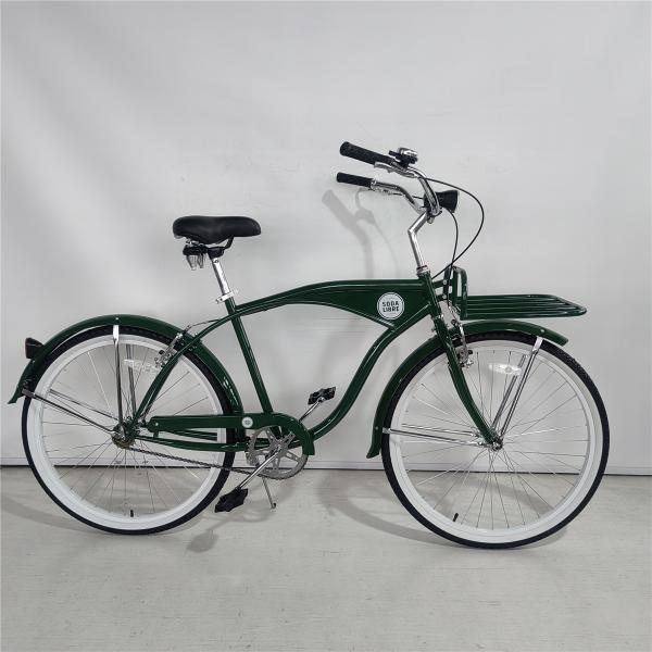 16kg Rear Pedal Brake Adult Men Beach Cruiser Bike with Customized Logo and Big Logo