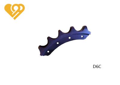 Peças duráveis da estrutura de Bulldozer&Excavator da roda dentada da movimentação de D6C