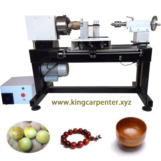 wooden beads making mini cnc lathe