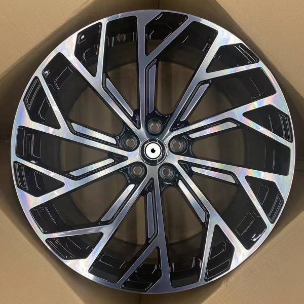 5*112 9J 21 Inch Alloy Multi Spoke Wheel Rims Fit Tire 265 35 ZR21