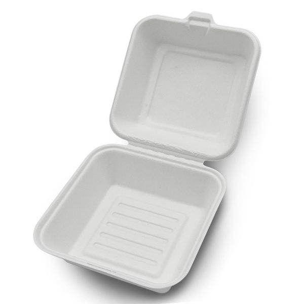 Takeout Food Box Customized Request for 100% Compostable Disposable Bagasse Lunch Box