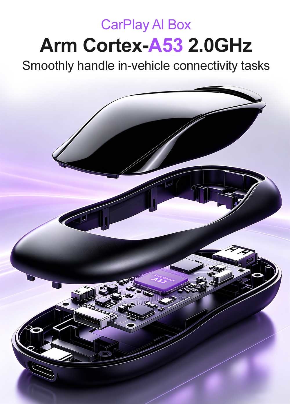 Customized Multimedia Box Car Play Porsche Android Auto USB Plug And Play