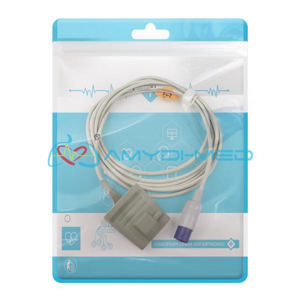 HP Medical Reusable Spo2 Sensor Adult Finger Tip 3ft TPU Material