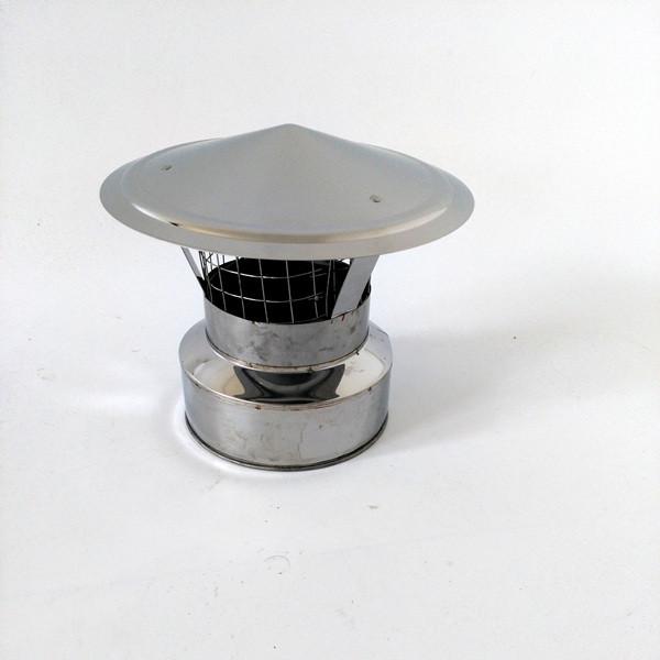 Galvanized Chimney Flue Rain Caps Featuring An Effective Bird Guard Weather Resistant