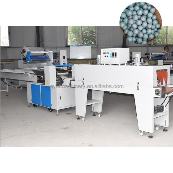 Удобная мыльная растяжная пленка сокращает упаковочную машину для пакетов воздушное давление круглый столб