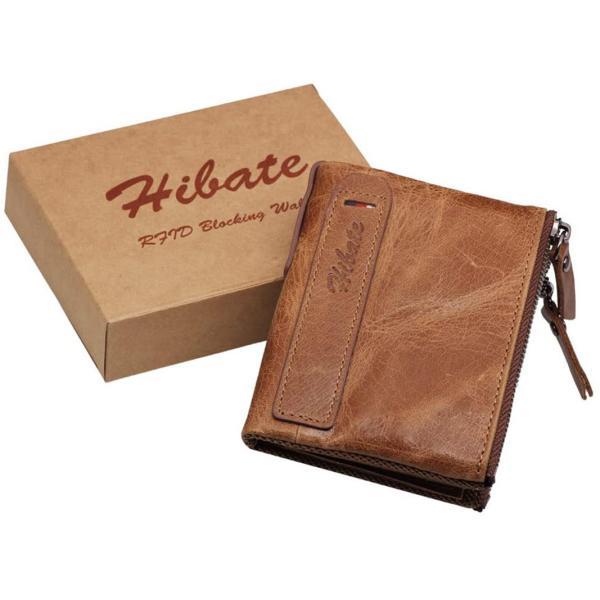 Factory Customized Amazon First Layer Cowhide Wallet Two-Tone Oil Leather Men'S And Women'S New Zipper Wallet With Custom Logo