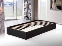 Matériel à la maison de tissu de lamelle de métal non précieux de lit d'hôtel de meubles