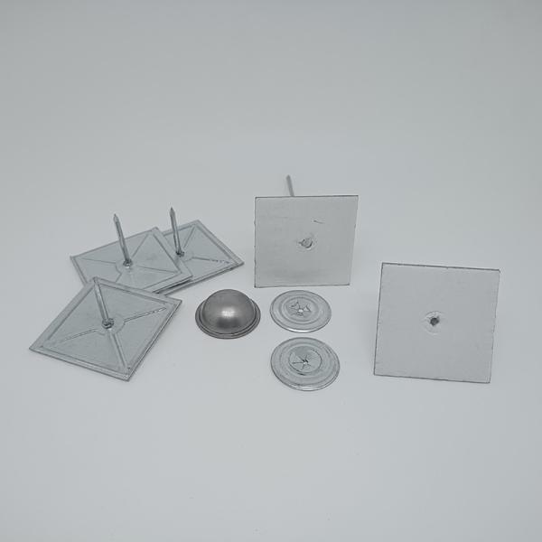 Anti Rust Metal Galvanized Steel Adhesive Stick Pins For Insulation Needle Firmly Fixes Material
