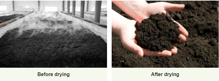 ISO9001 8M Length Coal Organic Fertilizer Rotary Drying Machine
