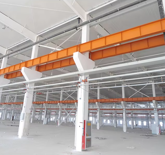 Prefabricated Fire Proof Steel Frame Workshop/Warehouse/Hangar Building