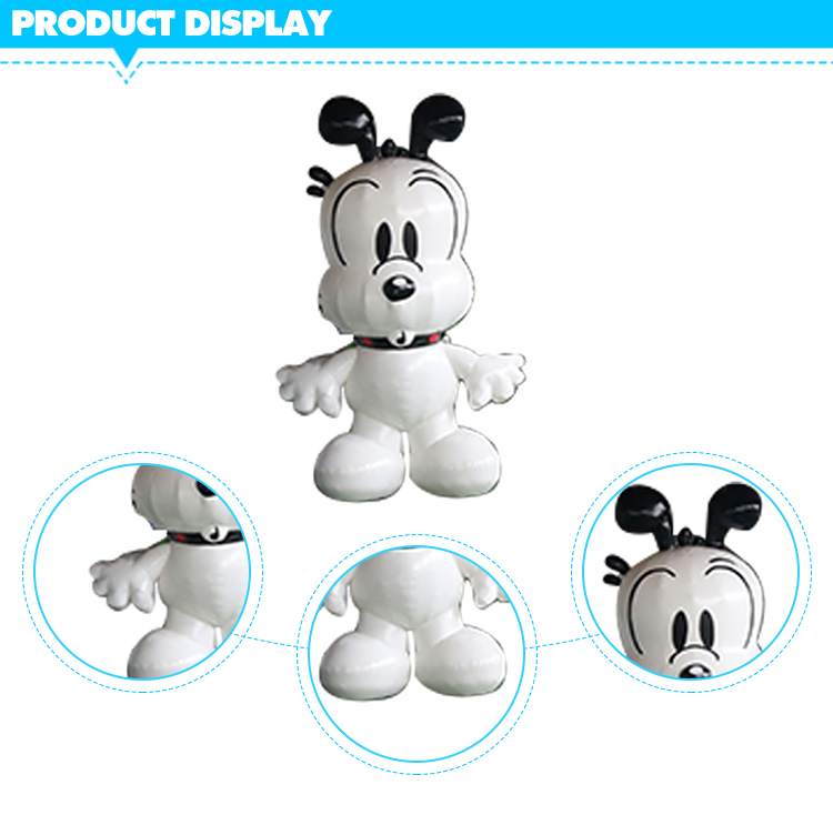 Huge PVC Inflatable Cute Outdoor Advertising Dog with Customized Color and UV Printing-Cheap Price Sale
