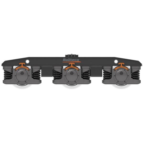 Simple Structure Railcar Bogie Welded Frame For Low Speed Heavyload Wagon