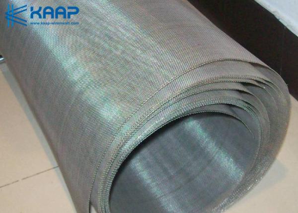 Air Flowing Woven Steel Mesh , Woven Steel Mesh Screen High Tensile Strength