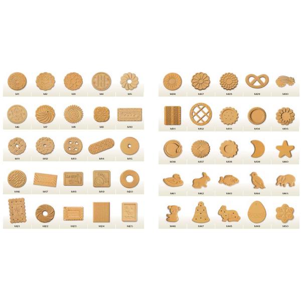 Width 1000mm Soft Biscuit Production Line 50 kg/h To 2000 kg/H Marie biscuit making machien