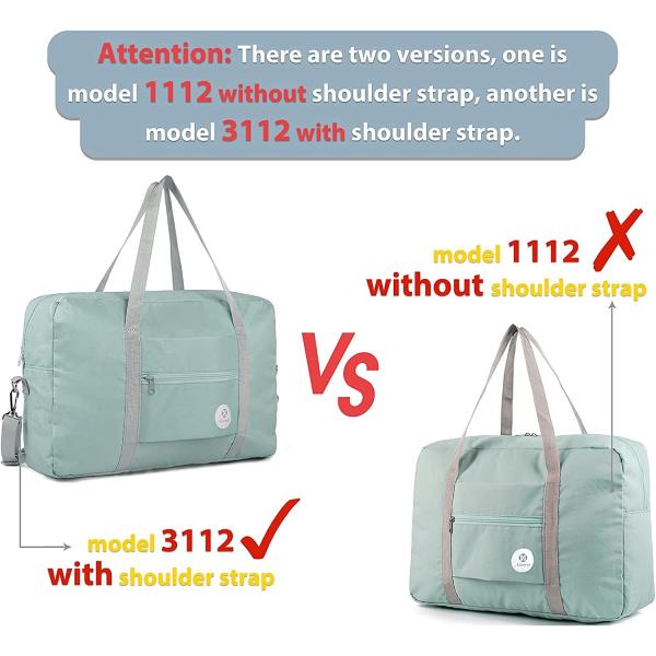 Sport Foldable Travel Duffel Bag Tote Carry On Luggage Weekender Overnight For Women