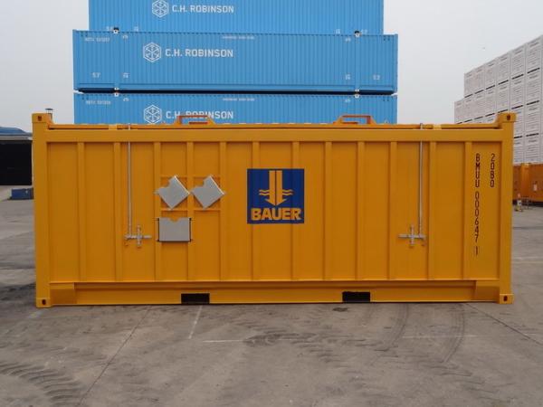 20 Foot Metal Shipping Containers , Storage Container With Side Doors Industrial