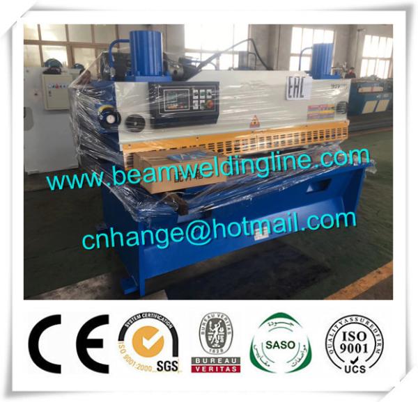 Hydraulic Guillotine Shearing Machine , Swing Type Shearing Machine For Sheet