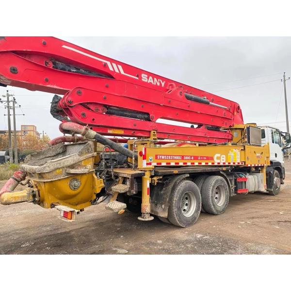 Компания тяжелых грузовых грузовых автомобилей SANY 28T 38 метров