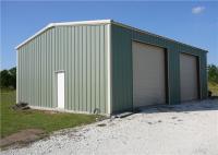 Construções de armazenamento pequenas da armação de aço com quente mergulhadas galvanizado & pintando revestido