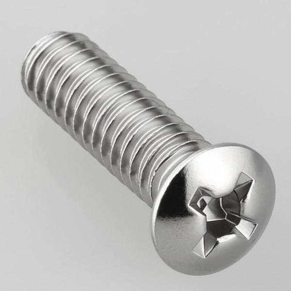Tornillo de cabeza redonda de acero inoxidable M2-M10 3-500mm A2-50 Grado