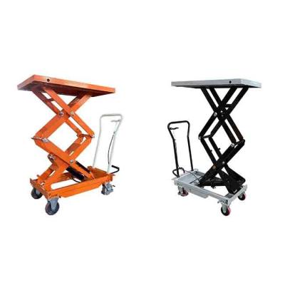 300kg móveis hidráulicos manuais Scissor o elevador 1010mmx520mm Max Height 1585mm