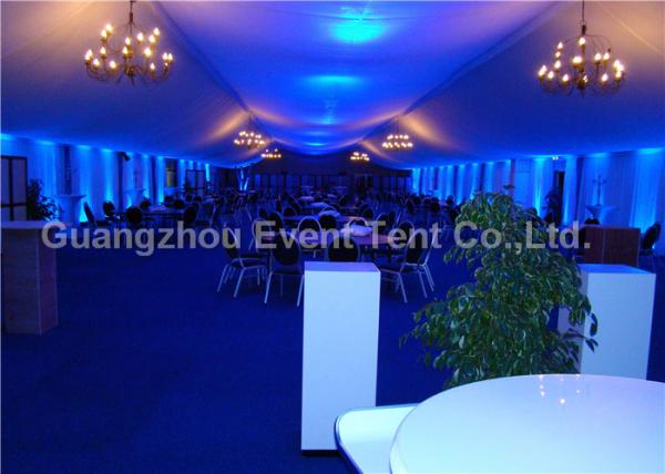 Luxury Wedding Party Tent event marquee With Hard ABS wall  / Glass Wall Easy Assemble