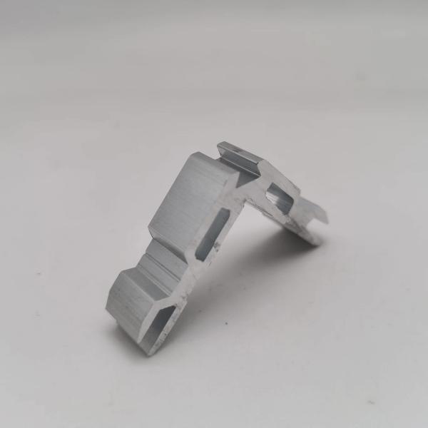 Height 10.5mm Aluminium Corner Joint For White Door Or Window Frame Connecting
