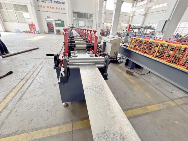 Euro Style 0.7-1.2mm Galvanized Steel Roll Forming Machine For Rolling Shutter Door Lame