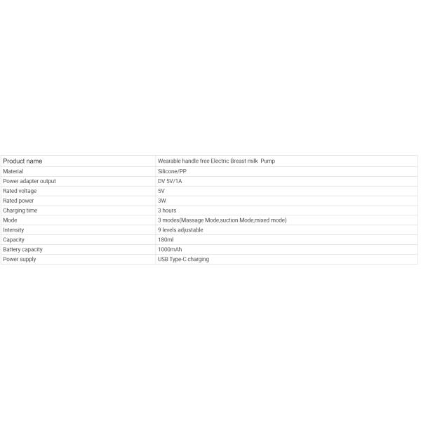 Пищевой продукт для детей носимый электрический насос для грудного молока