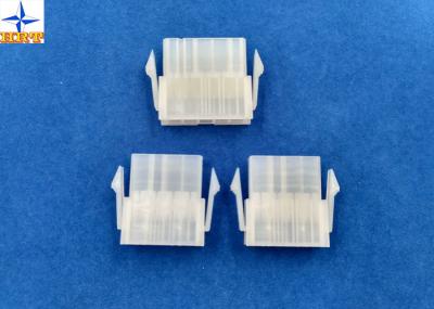 4.20mm Pitch Single Row Power Connectors Mini-Fit Plug Housing with Panel Mounting Lock