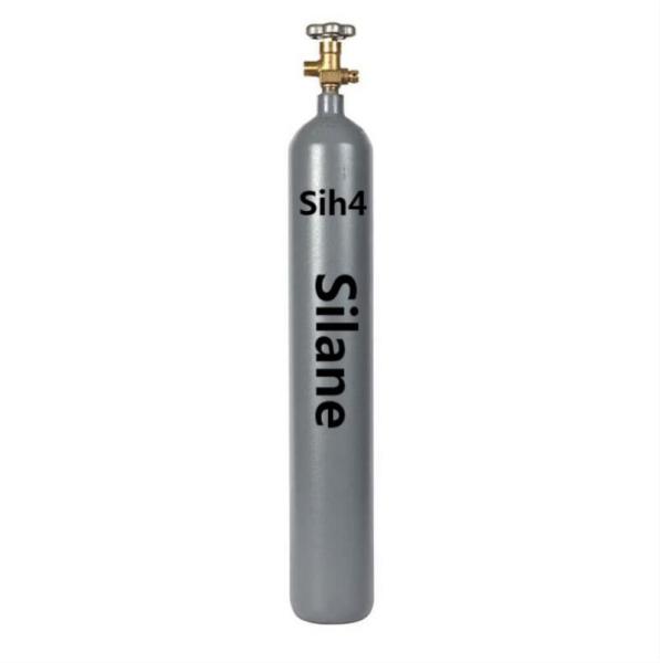 Electronic Grade 6n Sih4 Silane Gas Ultra High Purity 99.9999%