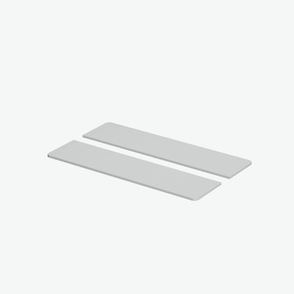 Plateau de bureau en panneaux de particules contemporain blanc, longueur 1000-2000mm