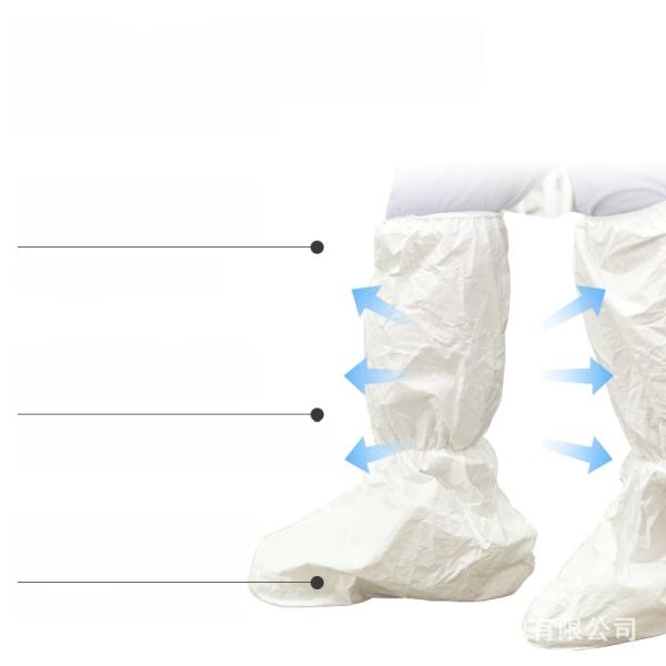 Высокий ботинок изоляции Oylinder защитный покрывает не сплетенное доказательство пыли Breathable фильма эластичное