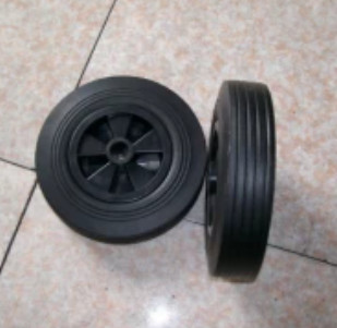 Резиновые колеса ящика Wheelie замены 8inch мусорного бака покрышки