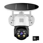 T30 Wireless Solar Battery Powered  CCTV Camera 3MP Outdoor Security WiFi 4G Solar PTZ Camera With Panel