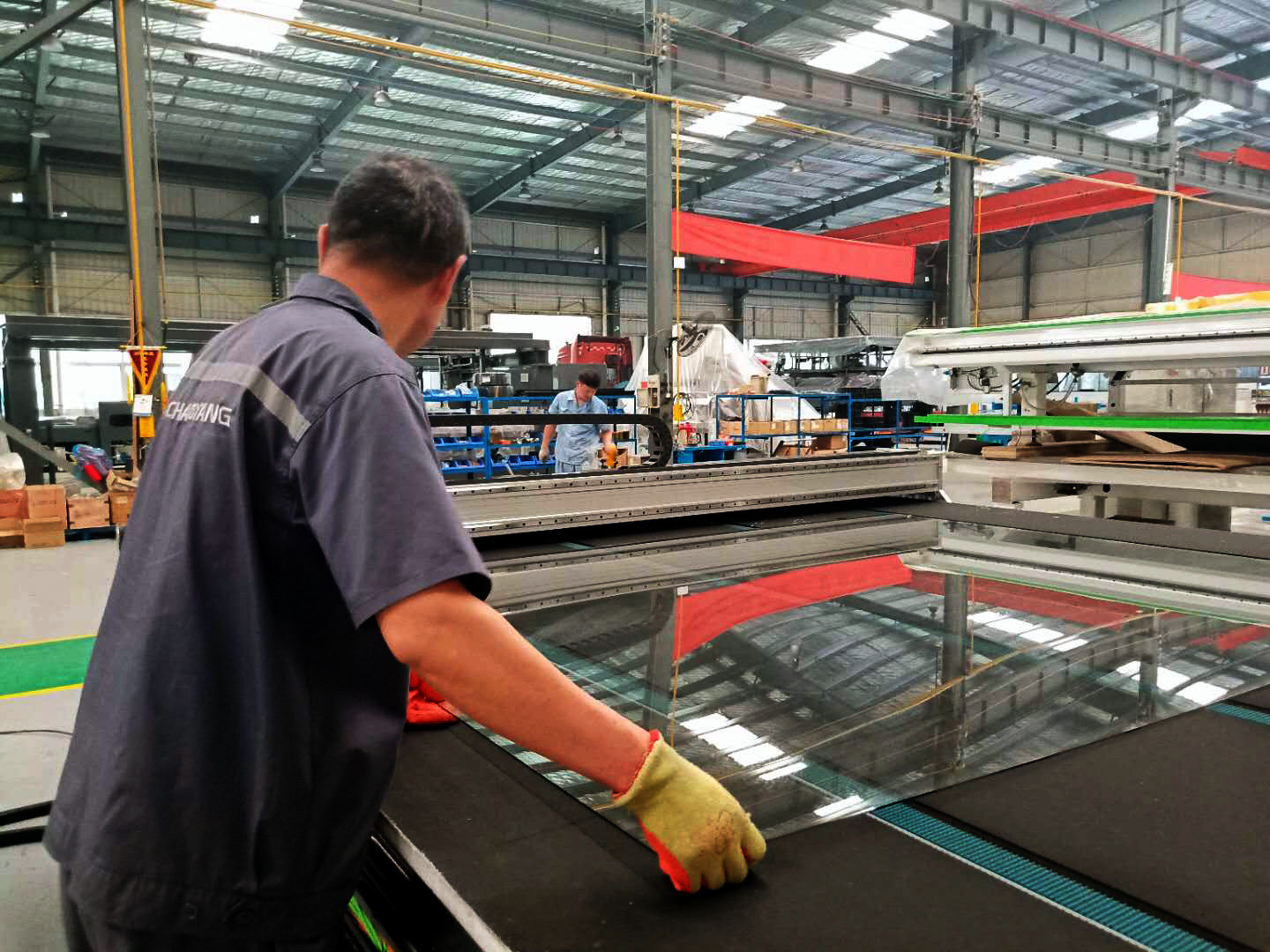 стекло Sharping полости автомата для резки CNC 180m/min 4200×2800mm стеклянное