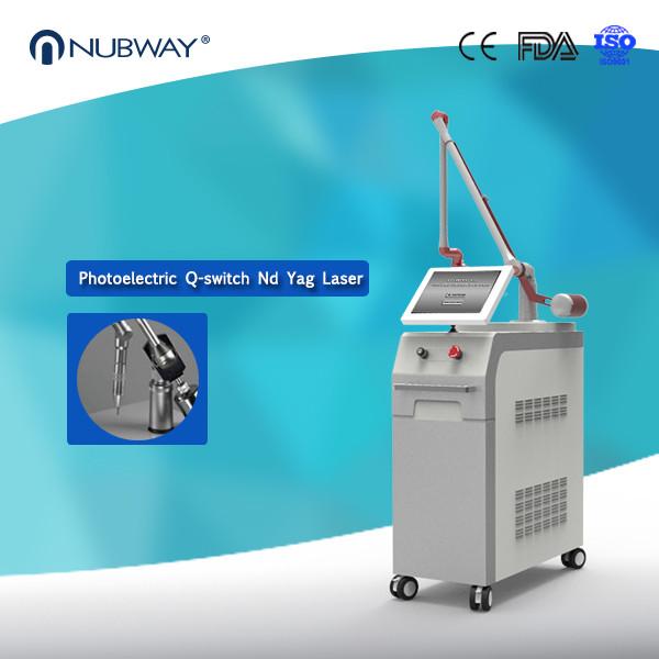 Electro-optics Dual wavelength 1064nm 532nm Skin Rejuvenation and Whitening Q- Switched Nd YAG Laser Machine