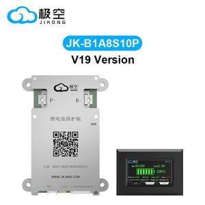 Jikong 100A BMS Heat Canbus 4s 5s 6s 7s 8s 12V 24V Battery with 1A Active Balance BMS LiFePO4 Li-ion Lto
