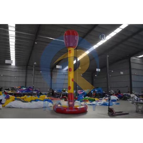 Outdoor Playground Customized Fly Guy Inflatable Air Dancer Costume Sky Dancing Man Tube